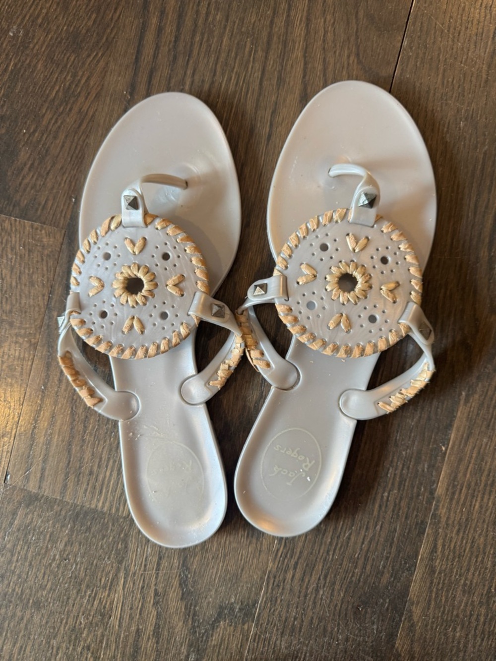 Jack Rogers Georgica Jelly Sandals size 8